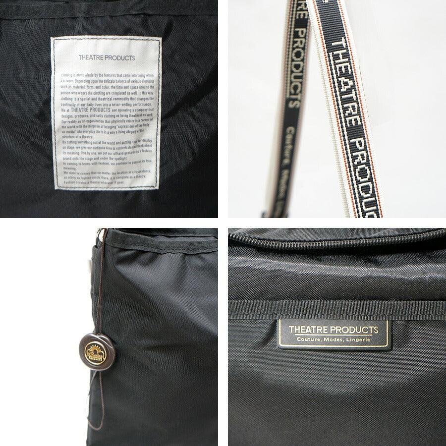 【THEATRE PRODUCTS】BL230361 サコッシュ レディース 斜め掛け かばん カバン 鞄 バッグ シンプル ブラック 使いやすい かわいい レディース プレゼント