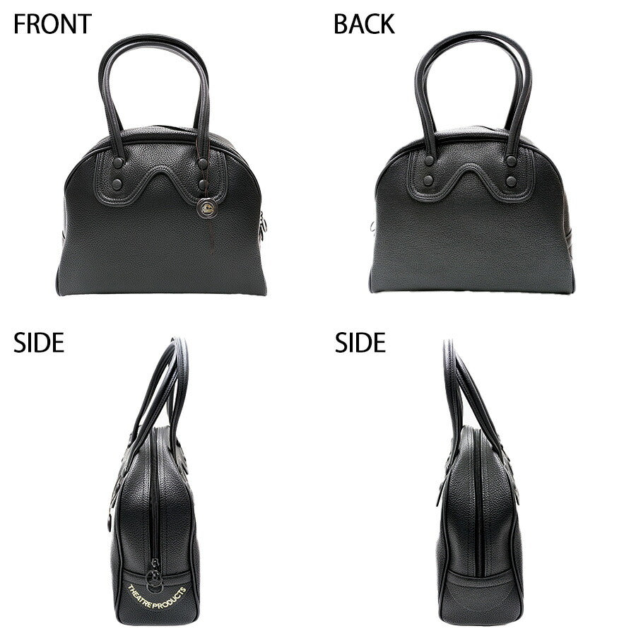 【THEATRE PRODUCTS】CL231037 レザレットボストンバッグM かばん 手持ち ハンドバッグ カバン 鞄 バッグ シンプル シアタープロダクツ ブラック ベージュ 使いやすい かわいい おしゃれ お出かけ 普段使い 日常 レディース