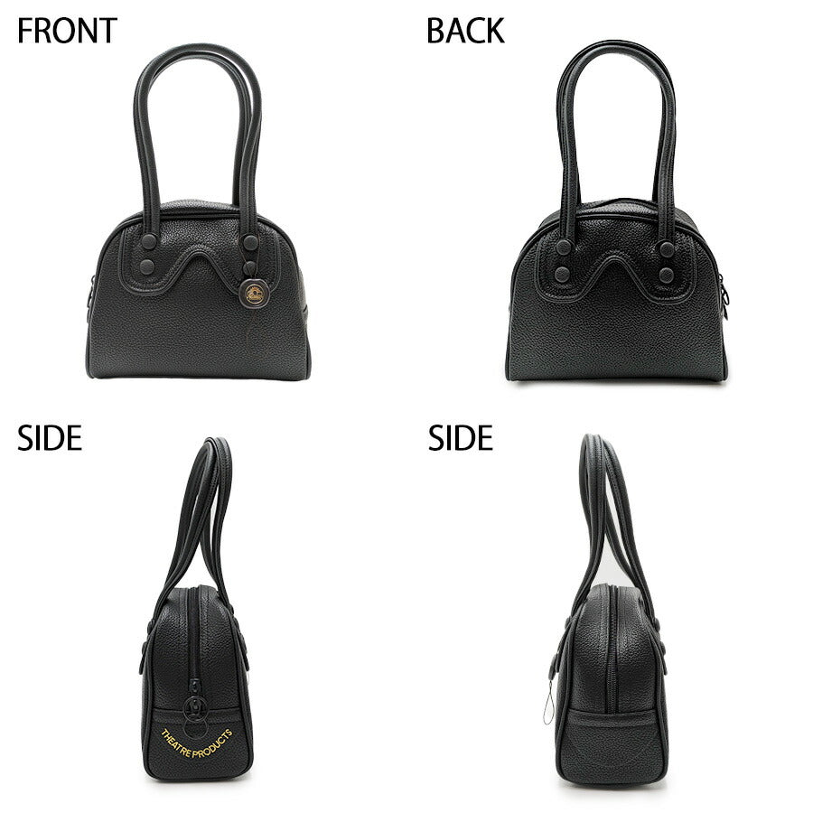 【THEATRE PRODUCTS】CL231038 レザレットボストンバッグS かばん 手持ち ハンドバッグ カバン 鞄 バッグ シンプル シアタープロダクツ ブラック ベージュ 使いやすい かわいい おしゃれ お出かけ 普段使い 日常 レディース