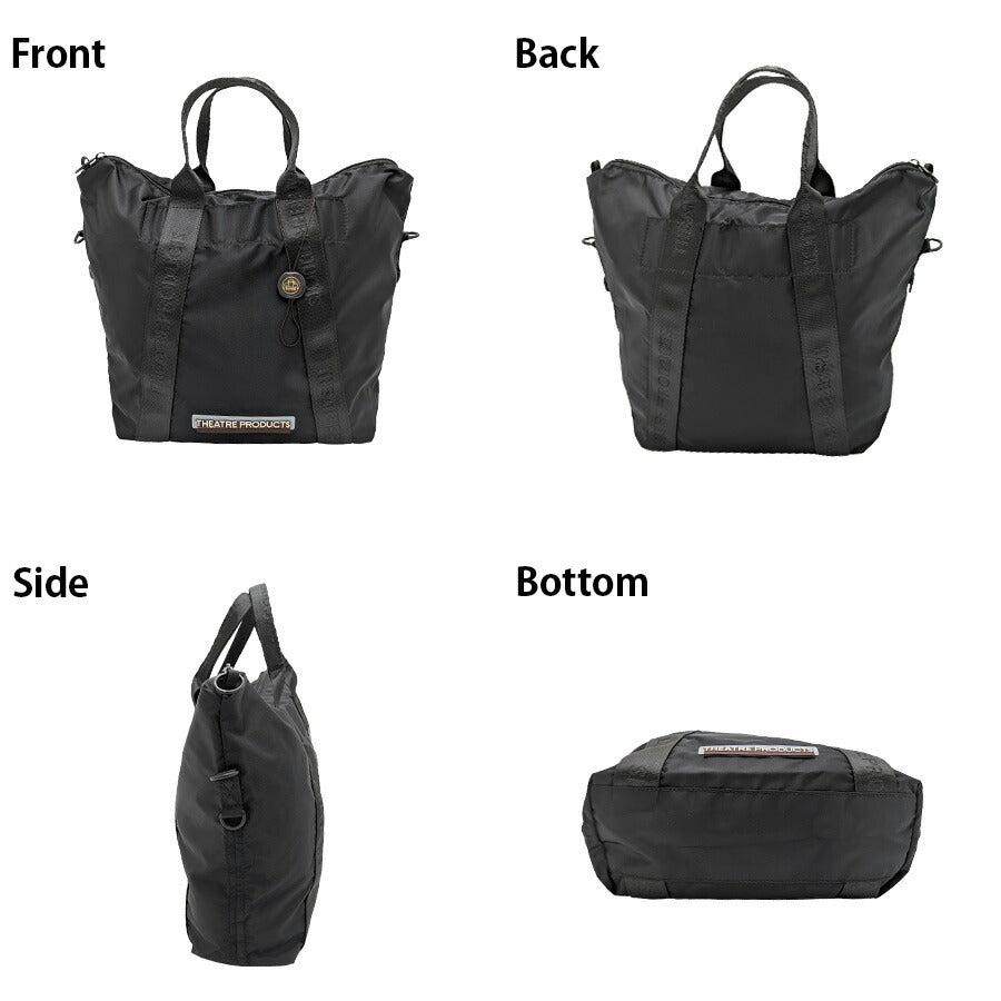 【THEATRE PRODUCTS】cl250328 2WAYショルダーバッグL 斜め掛け かばん カバン 鞄 シンプル 使いやすい 普段使い レディース プレゼント ギフト ブラック