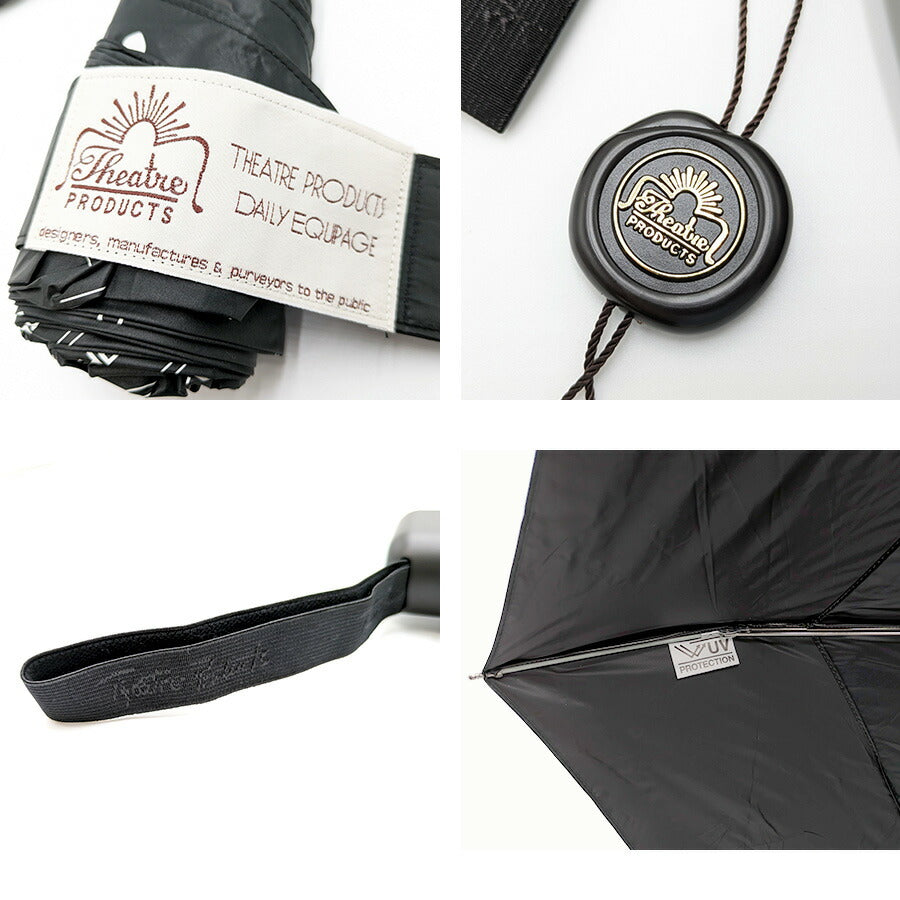 【THEATRE PRODUCTS】kasa01 日傘 晴雨兼用 折り畳み傘 UVカット 紫外線対策 熱中症予防 シンプル シアタープロダクツ ブラック ベージュ サンド 使いやすい かわいい おしゃれ お出かけ 普段使い 日常 レディース