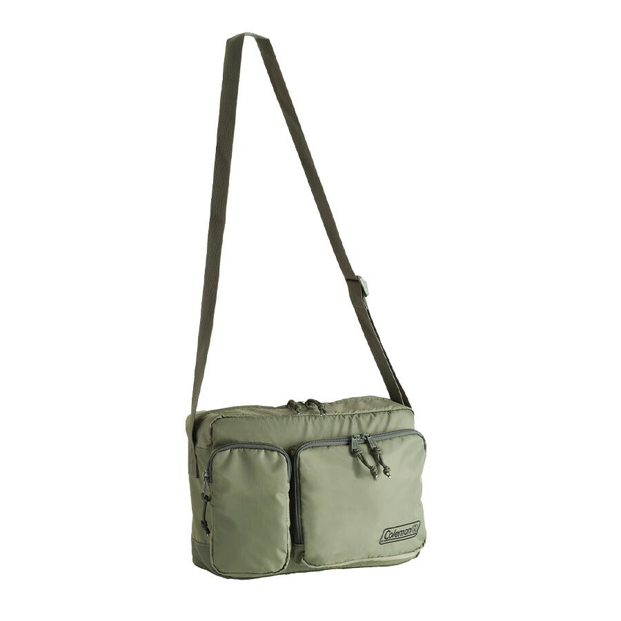 Coleman コールマン walkershoulder ウォーカーショルダー 横型 ショルダーバッグ スクエア メンズ レディース 男性 女性 シンプル カジュアル アウトドア 軽量 通勤 通学 学生 社会人 旅行 部活 習い事 おしゃれ 人気 送料無料 バッグ 鞄
