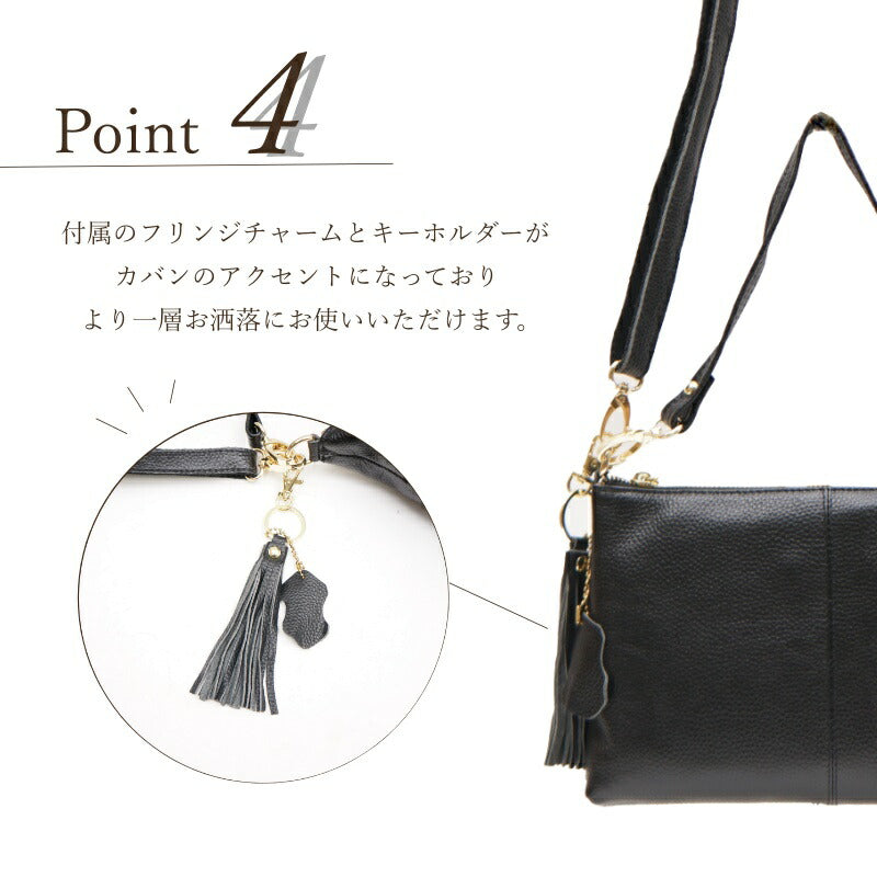 PELLE CLUB ペレクラブ 2Way ショルダーバッグ X-0712A 牛革 シュリンク型押し レザー ドリームショルダー フラット ショルダー ハンドバッグ 斜め掛け 肩掛け 手持ち ひじ掛け クラッチバッグ ブラック レッド イエロー ホワイト ブラウン グレー ネイビー オレンジ ピンク