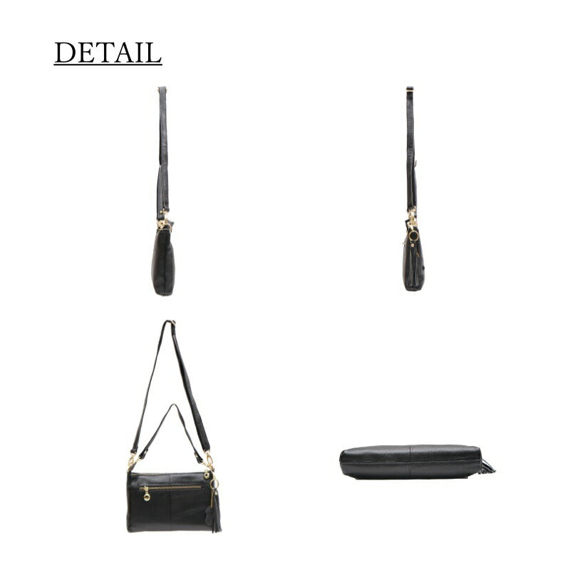 PELLE CLUB ペレクラブ 2Way ショルダーバッグ X-0712A 牛革 シュリンク型押し レザー ドリームショルダー フラット ショルダー ハンドバッグ 斜め掛け 肩掛け 手持ち ひじ掛け クラッチバッグ ブラック レッド イエロー ホワイト ブラウン グレー ネイビー オレンジ ピンク