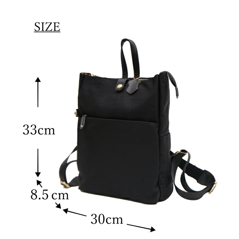 PELLE CLUB ペレクラブ スクエア リュック X-1008 アクティ 牛革 型押し ナイロン シワ加工 デイパック バックパック ポケット パット入り ショルダー 四角 大きく 開く ファスナー オレンジ ベージュ グリーン グレー ブラック プレゼント ギフト 贈り物 記念日