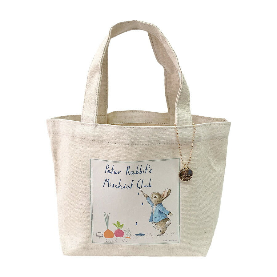 【PETER RABBIT】0632 ハンドバッグ かばん バッグ ランチバッグ サブバッグ エコバッグ キャラクター うさぎ ピーターラビット 使いやすい お出かけ 軽量