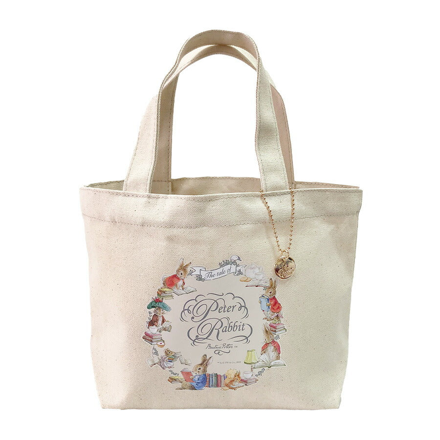 【PETER RABBIT】0632 ハンドバッグ かばん バッグ ランチバッグ サブバッグ エコバッグ キャラクター うさぎ ピーターラビット 使いやすい お出かけ 軽量