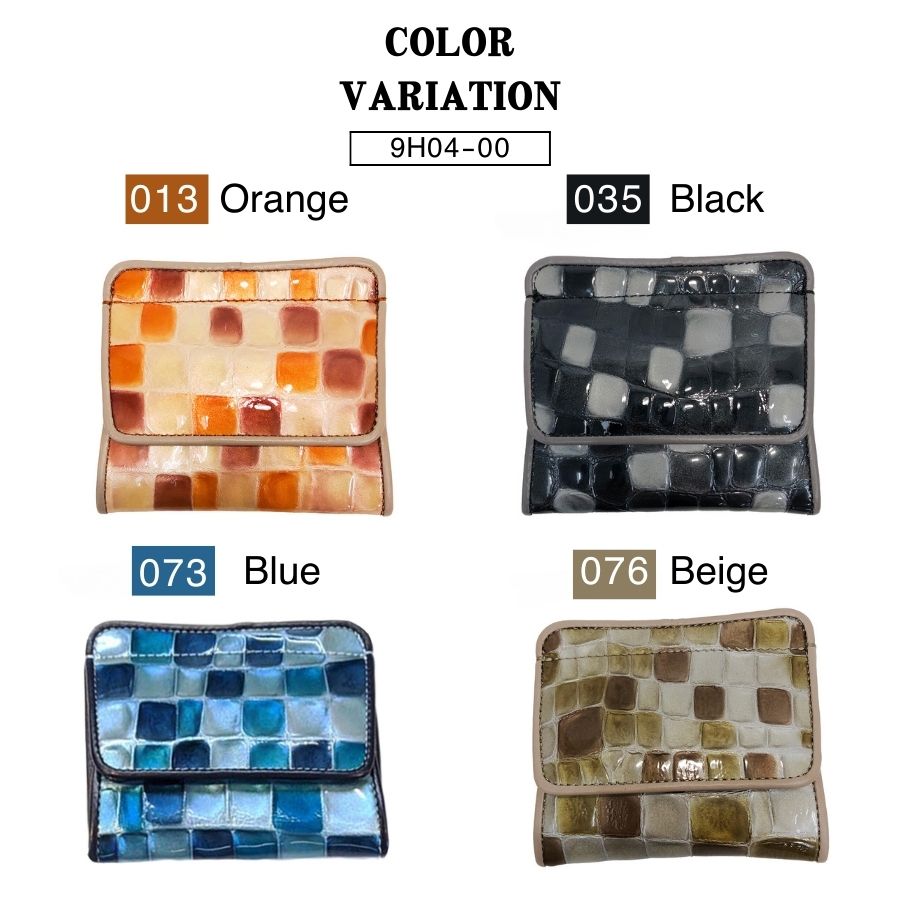 【優美社】 9h04 小銭入れ 財布 さいふ ウォレット コインケース おしゃれ かわいい シンプル  普段使い 使いやすい レディース プレゼント ギフト ブラック