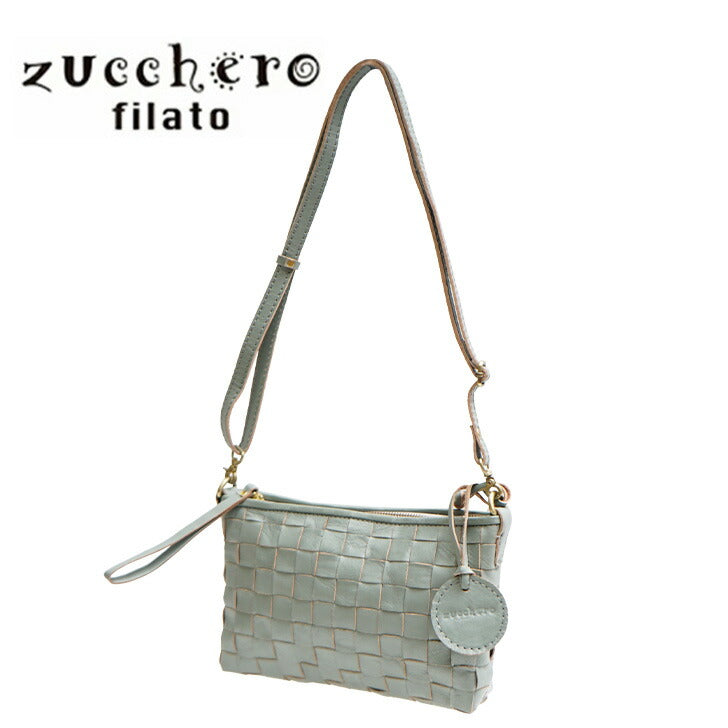 【zucchero filato】48648 本革 ミニショルダーバッグ レディース ズッケロ 斜めがけ 肩掛け 小さめ 軽い 軽量 ミニバッグ ミニショルダー 革 レザー 大人可愛い トレンド おしゃれ 人気 通勤 通学 母の日 実用的 可愛い プレゼント ギフト