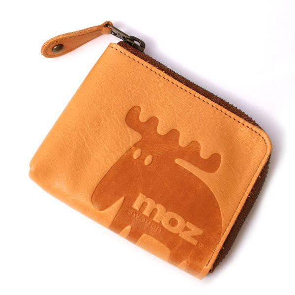 moz モズ ミニ財布 Elk ZNWE-86005 財布 ウォレット 折り財布 レディース 女性 かわいい おしゃれ 母の日 本革 人気 スウェーデン アニマル エルク ヘラジカ