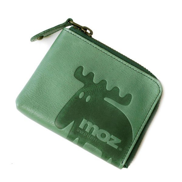 moz モズ ミニ財布 Elk ZNWE-86005 財布 ウォレット 折り財布 レディース 女性 かわいい おしゃれ 母の日 本革 人気 スウェーデン アニマル エルク ヘラジカ