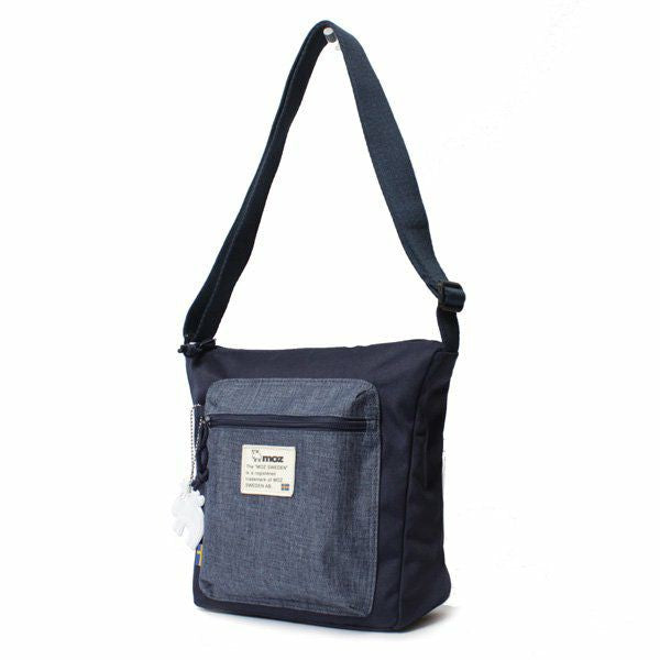 moz モズ 三日月型縦ショルダーバッグ ZZEI-25 レディース 女性 北欧 斜め掛け プレゼント ギフト ミニバッグ 軽量 撥水 A5 鞄 おしゃれ 母の日 人気 正規取扱店 送料無料