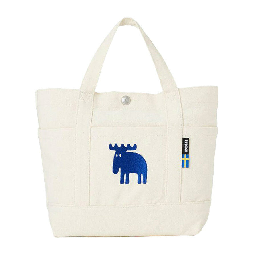 【クリックポスト/時間指定不可】moz モズ キャンバスランチトートバッグ トートバッグ ランチバッグ ZZHC-04 手提げ プレゼント ギフト ミニバッグ 使いやすい 帆布 軽量 A5 鞄 おしゃれ 母の日 人気 小さめ 正規取扱店